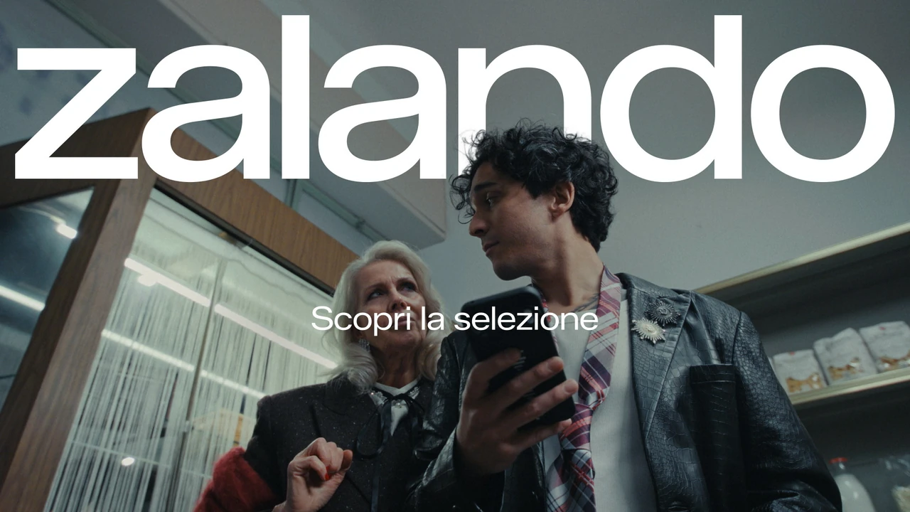 Fotogramma finale del contenuto digitale Zalando