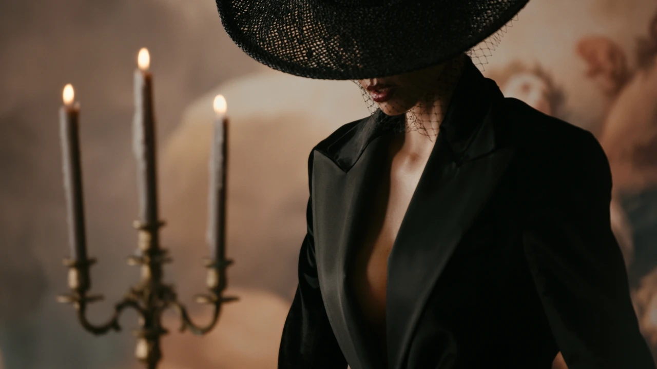 Dettaglio sartoriale e candele dalla campagna EROTICA